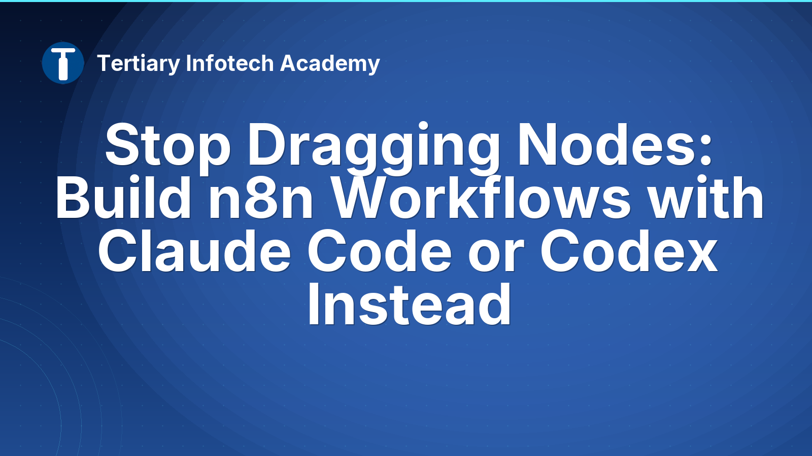 Stop Dragging Nodes: Build n8n Workflows with Claude Code or Codex Instead