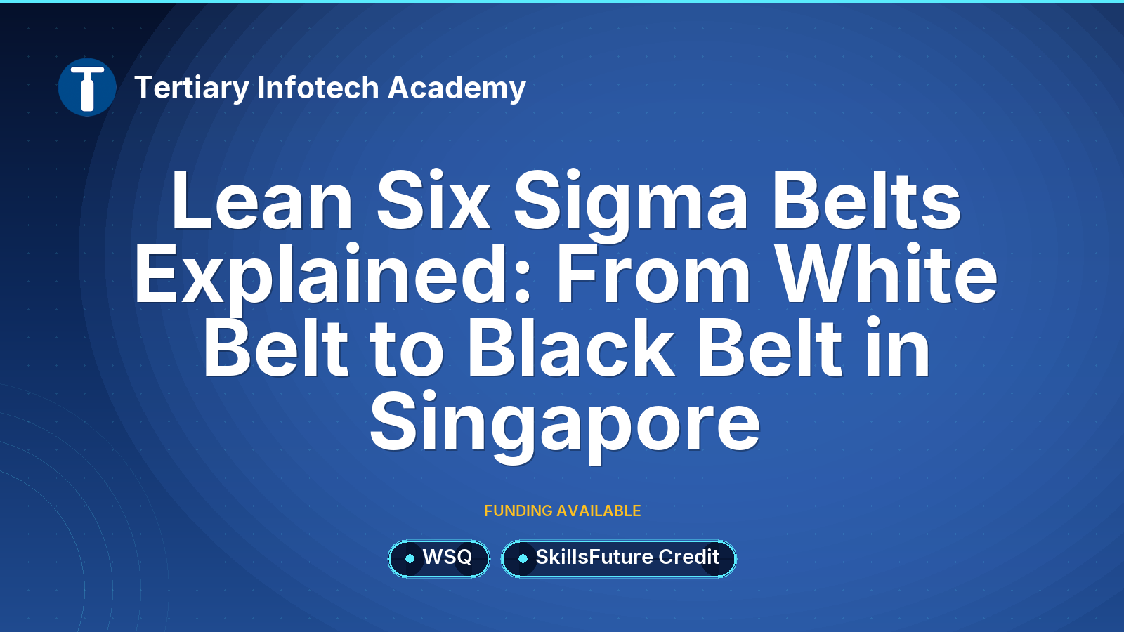 Lean Six Sigma Belts Explained: From White Belt to Black Belt in Singapore