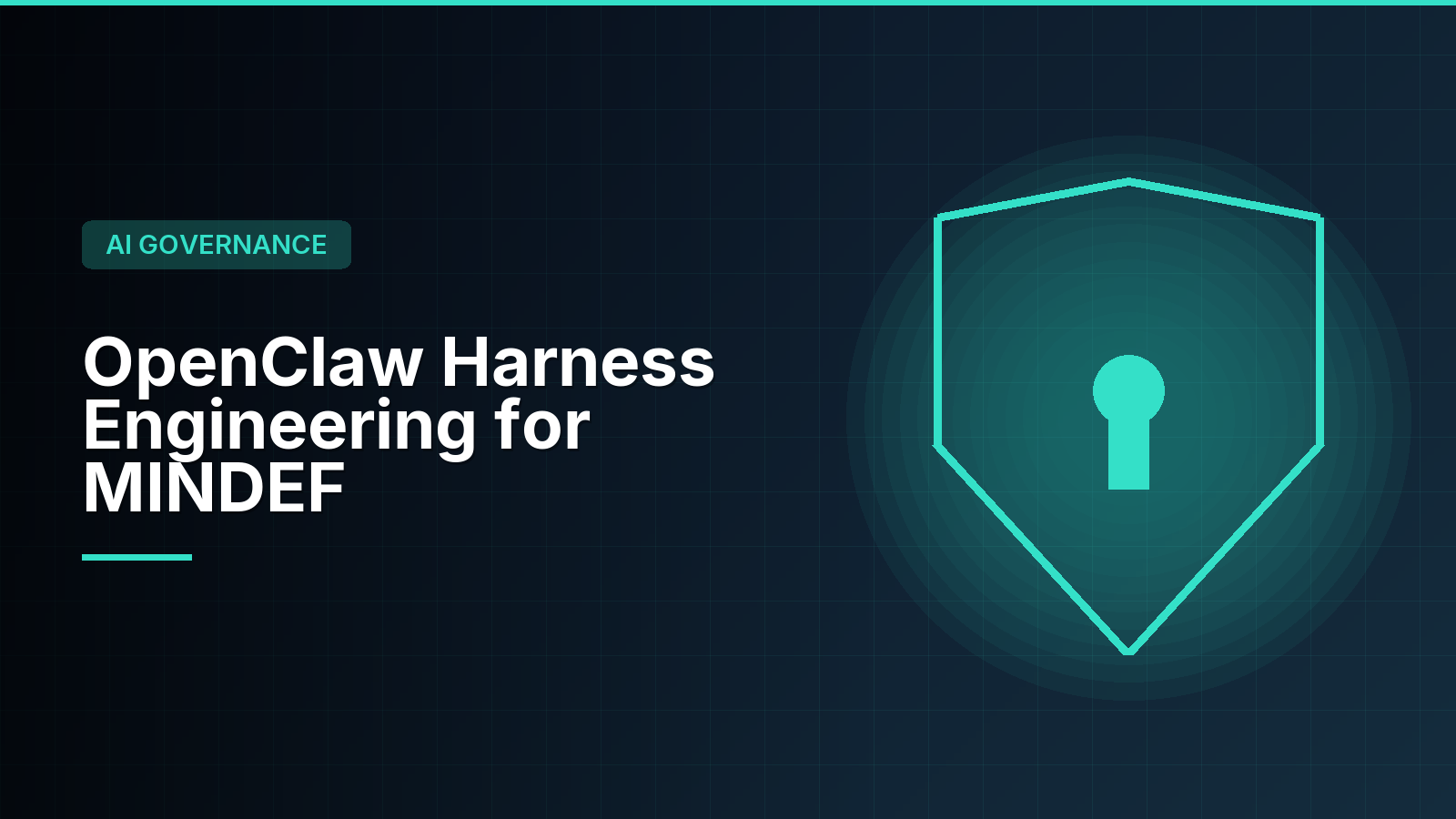 OpenClaw Harness Engineering for MINDEF