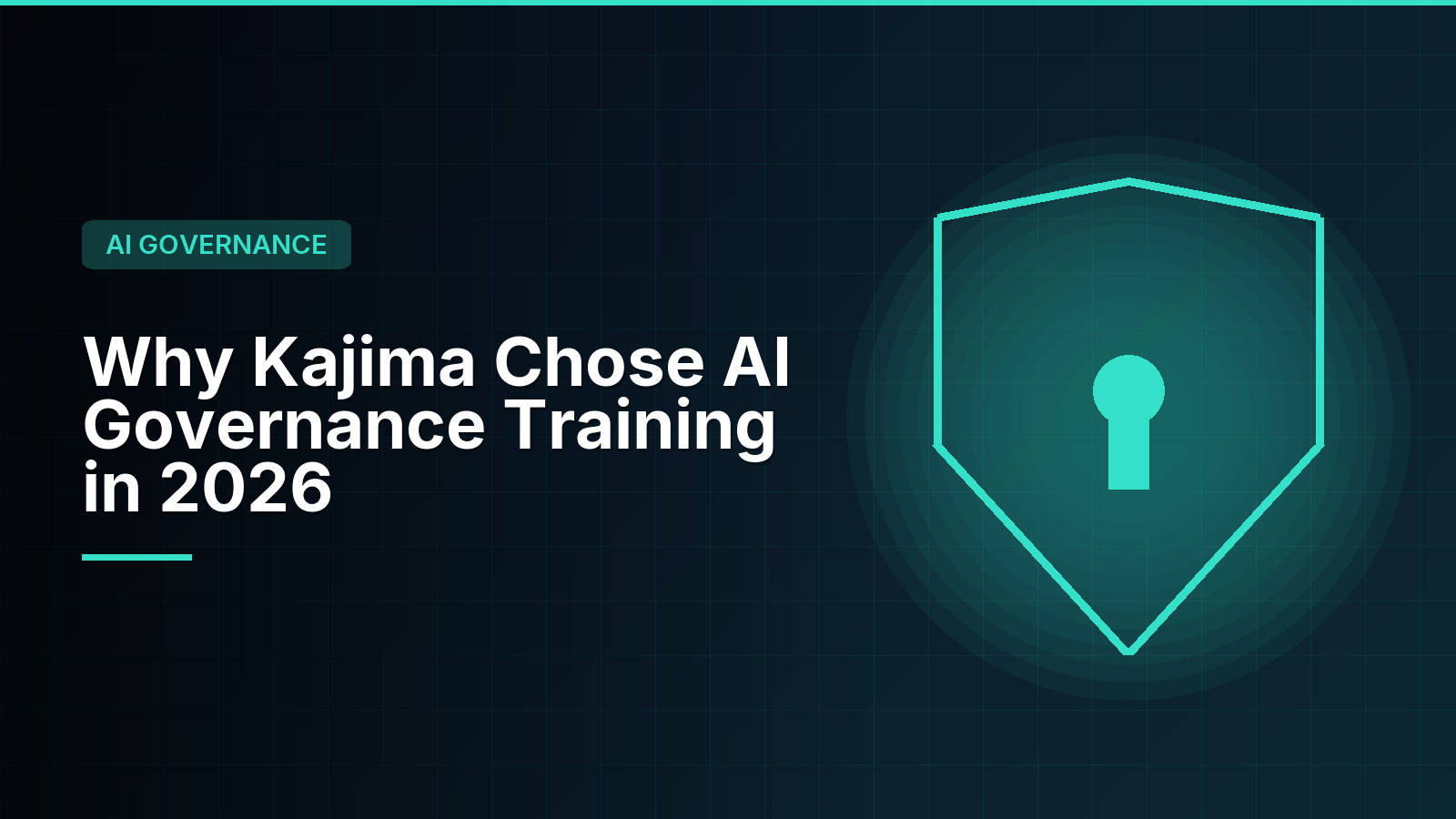Why Kajima Chose AI Governance Training in 2026