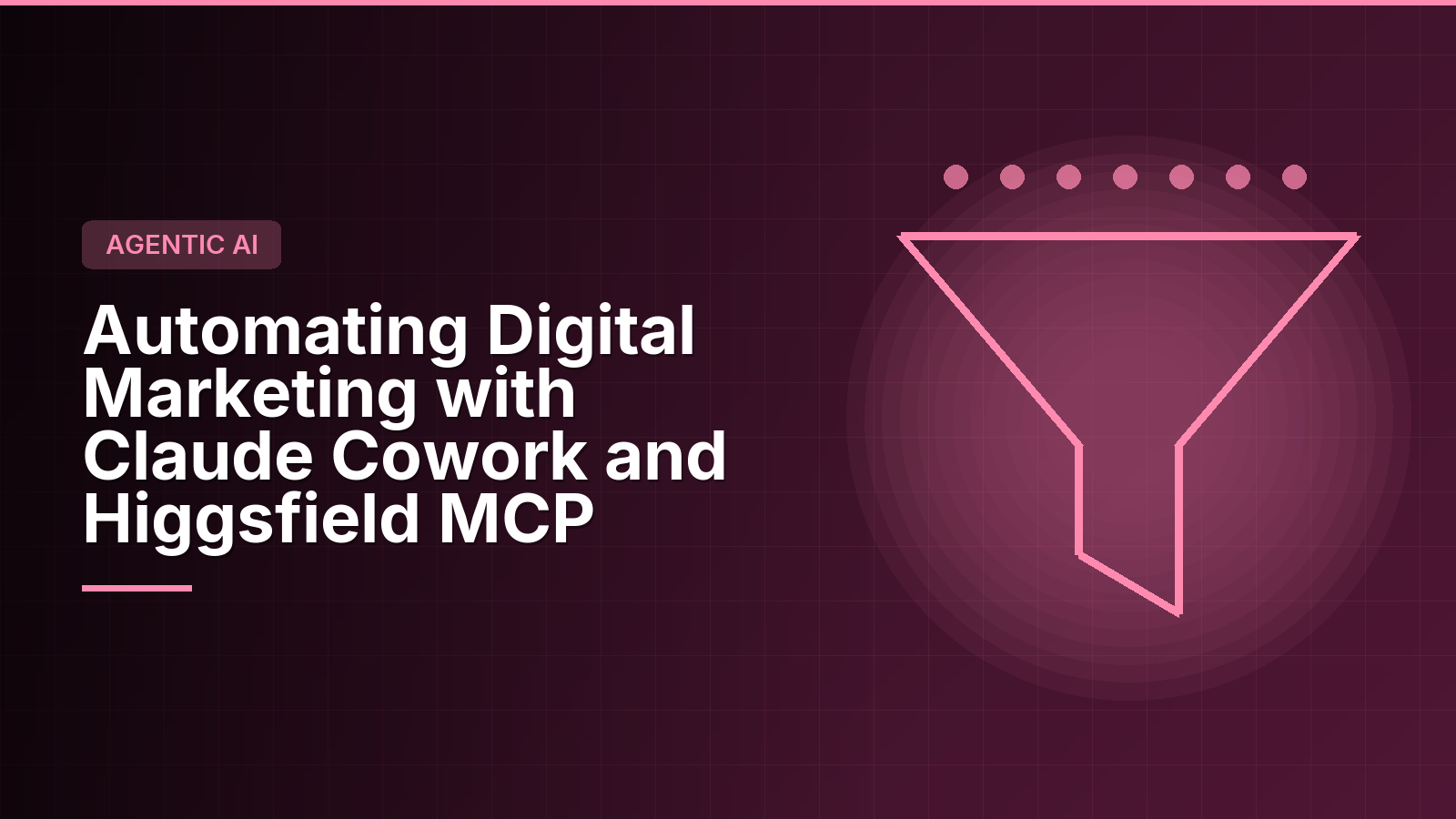Automating Digital Marketing with Claude Cowork and Higgsfield MCP