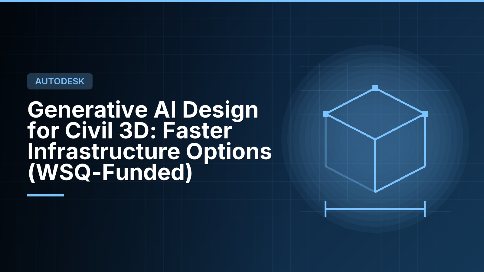 Generative AI Design for Civil 3D: Faster Infrastructure Options (WSQ-Funded)