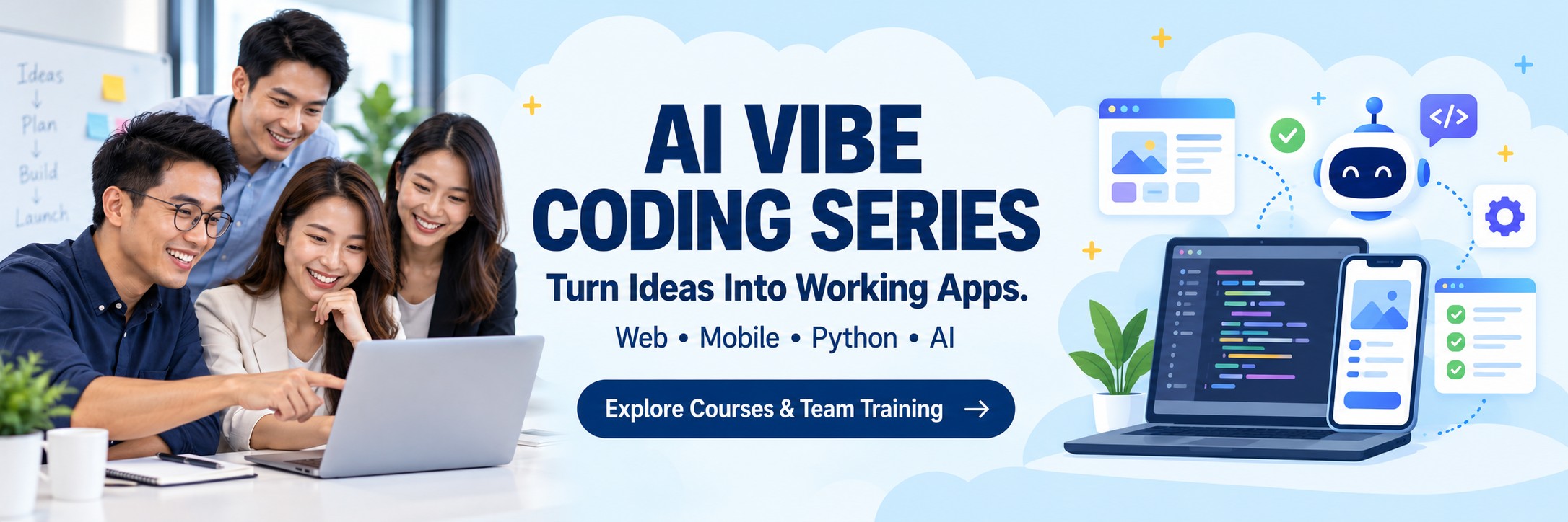 AI Vibe Coding Series training courses in Singapore