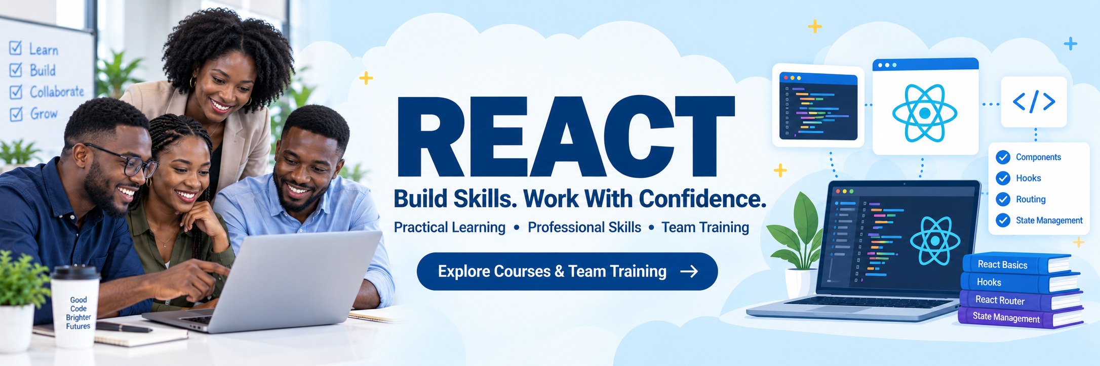 React training courses in Ghana