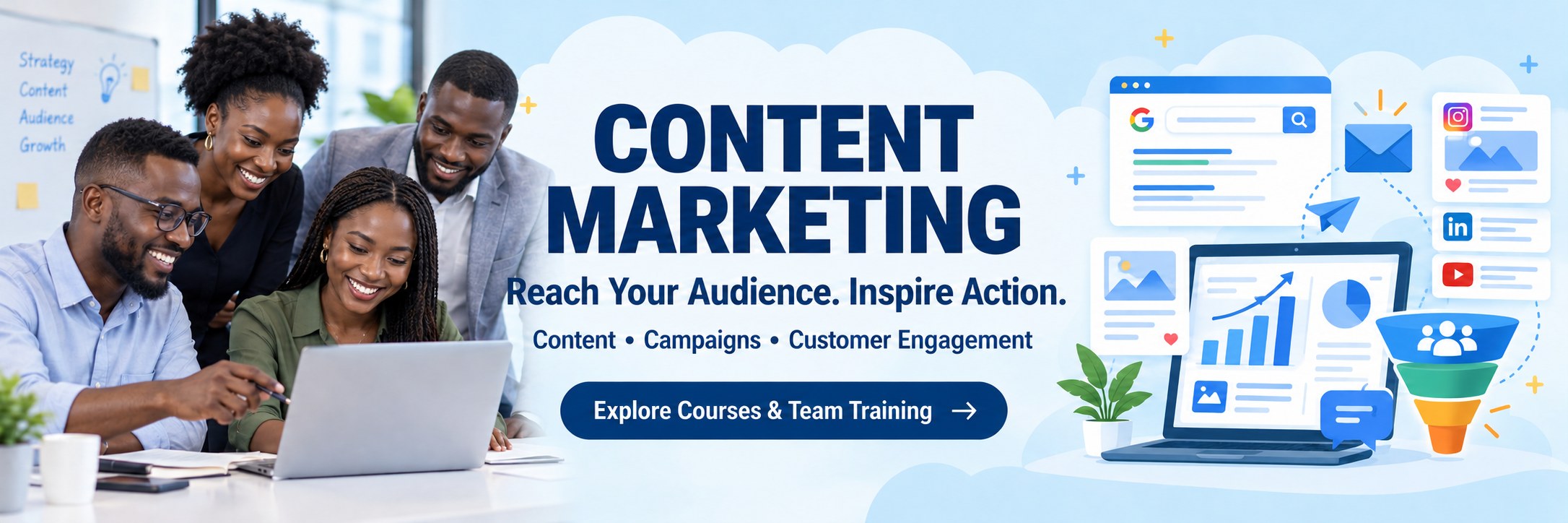Content Marketing training courses in Ghana