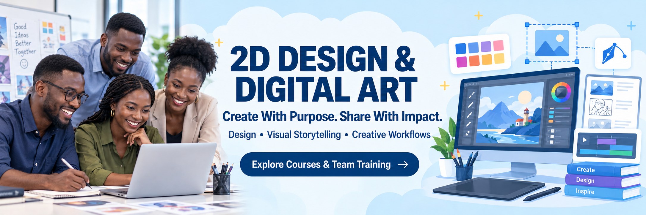 2D Design & Digital Art training courses in Ghana