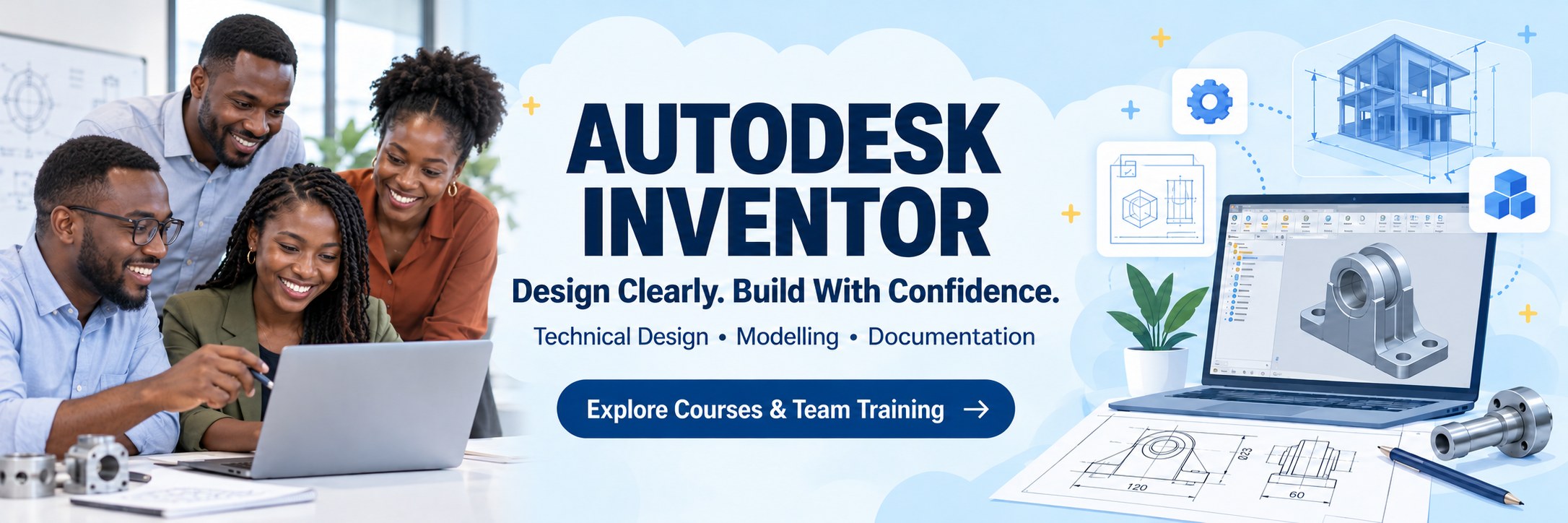 Autodesk Inventor training courses in Ghana