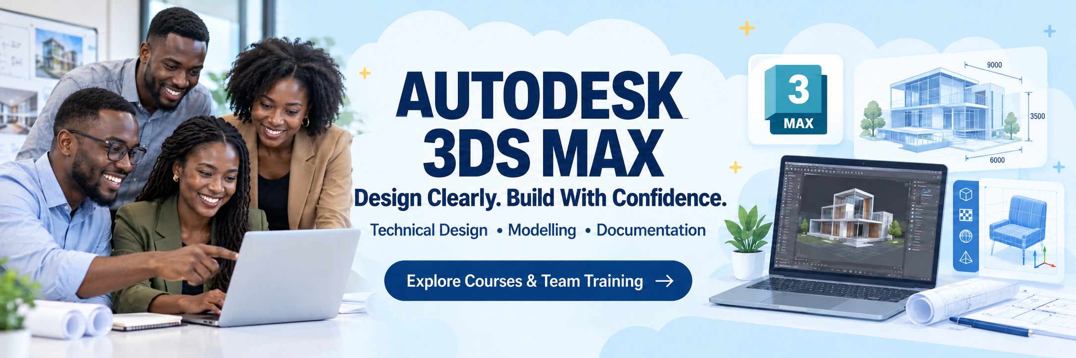Autodesk 3DS Max training courses in Ghana