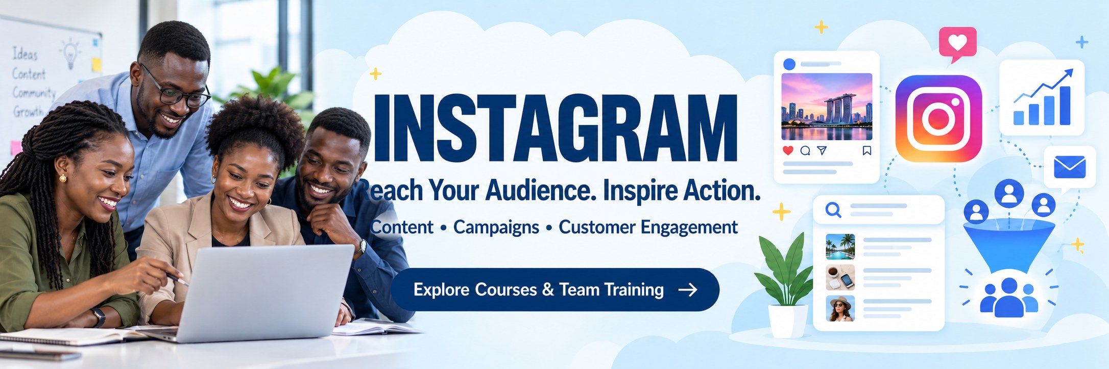 Instagram training courses in Ghana