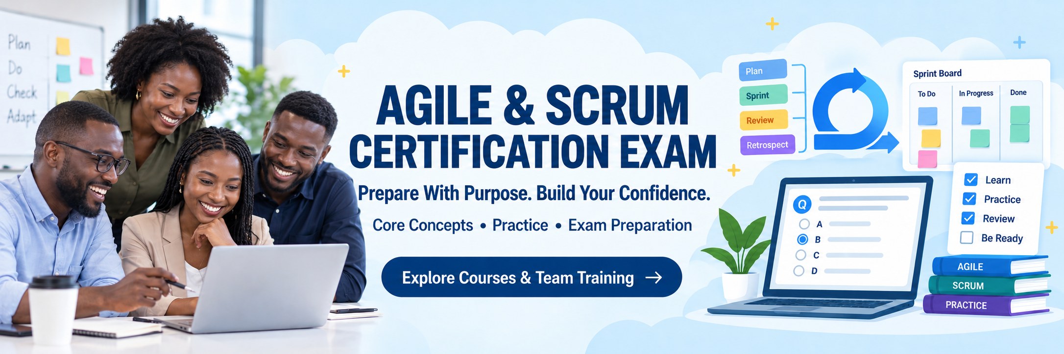 Agile & Scrum Certification Exam training courses in Ghana