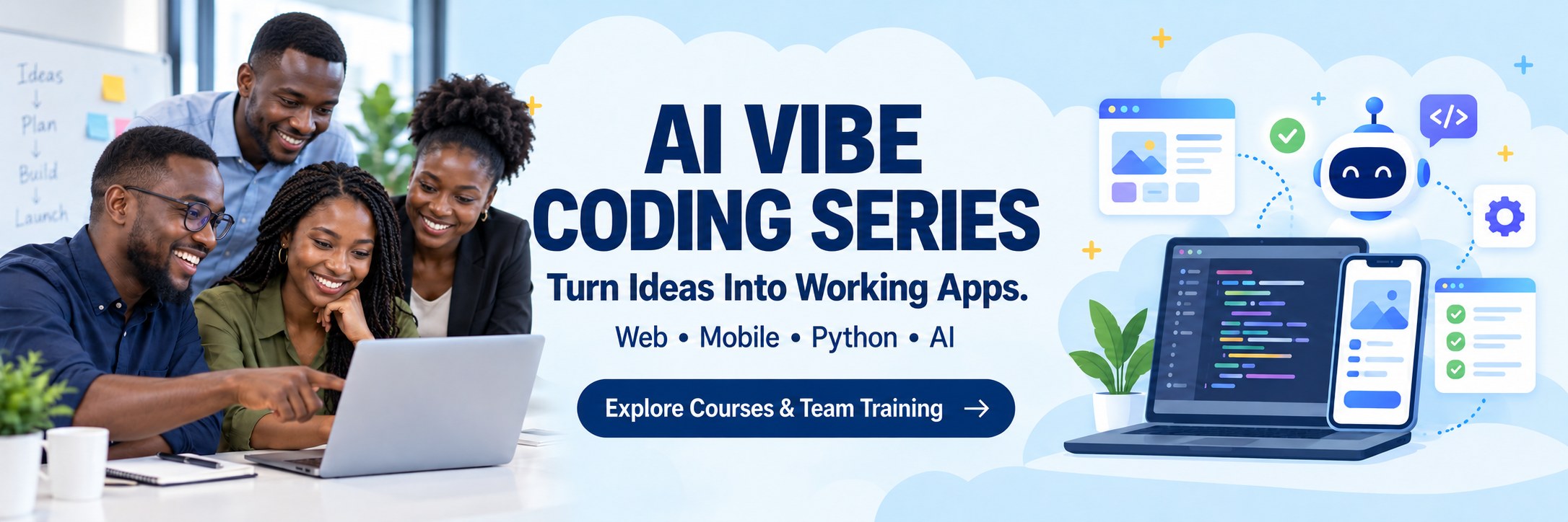 AI Vibe Coding Series training courses in Ghana