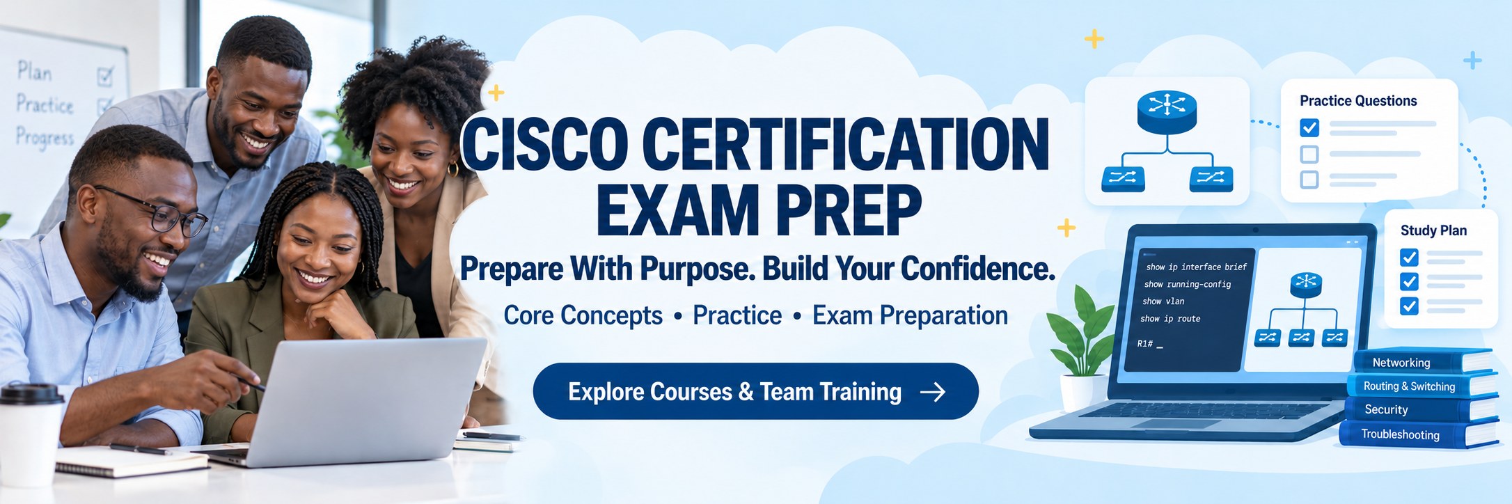 Cisco Certification Exam Prep training courses in Ghana