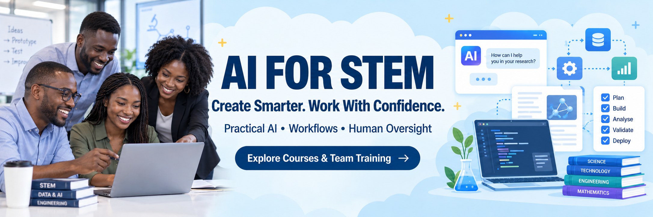 AI for STEM training courses in Ghana