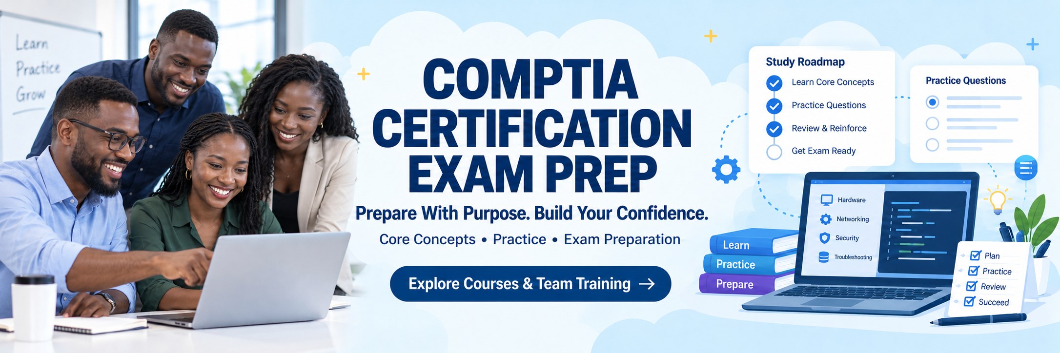 CompTIA Certification Exam Prep training courses in Ghana