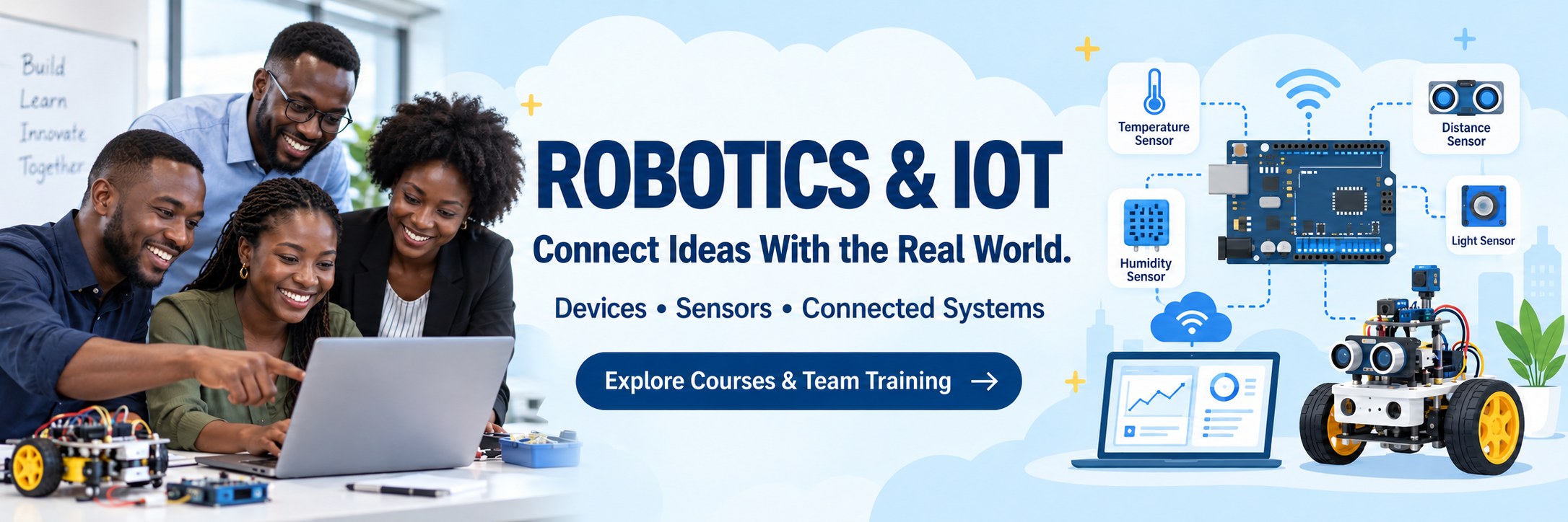 Robotics & IoT training courses in Ghana