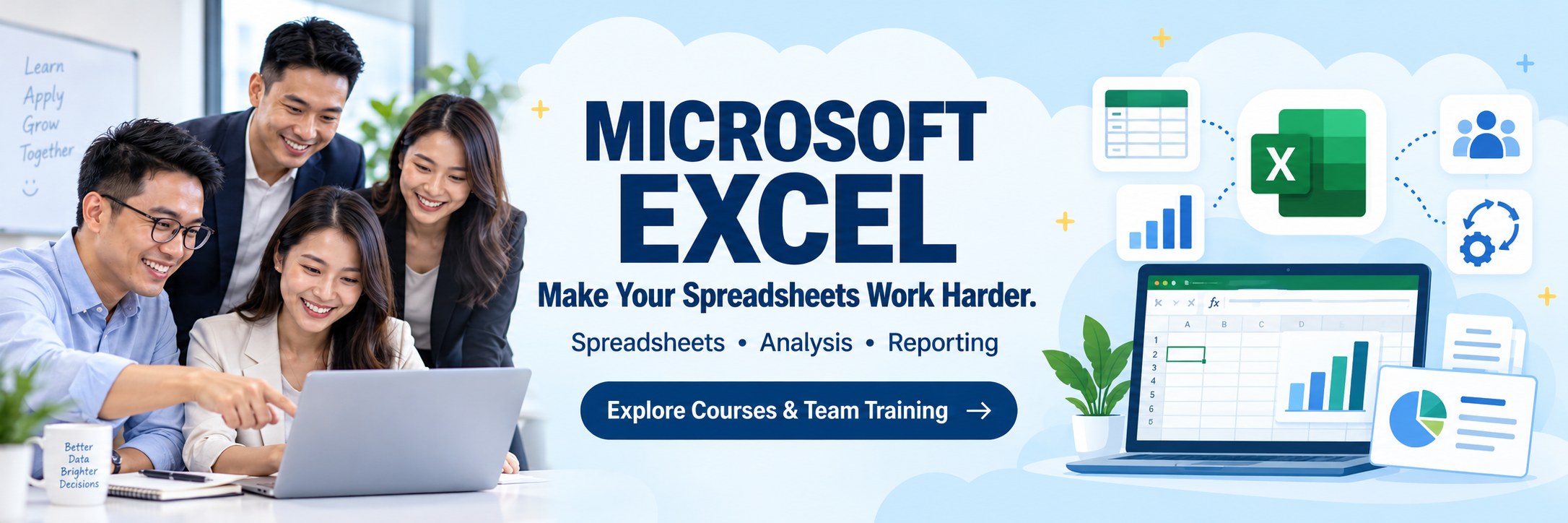 Microsoft Excel training courses in Singapore