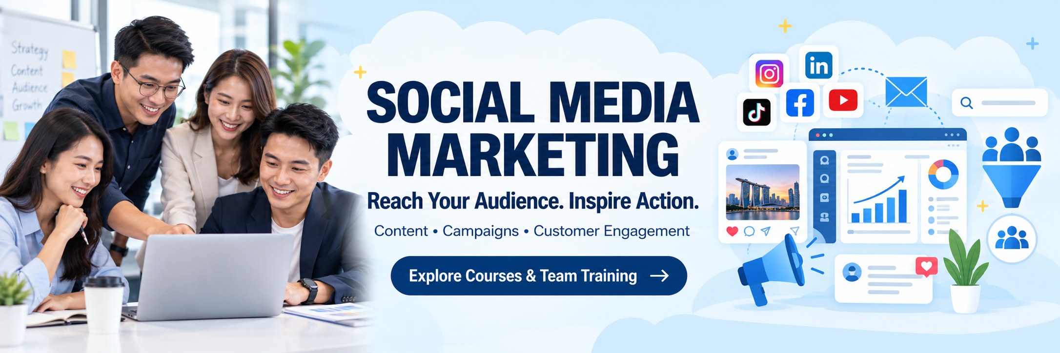 Social Media Marketing training courses in Singapore