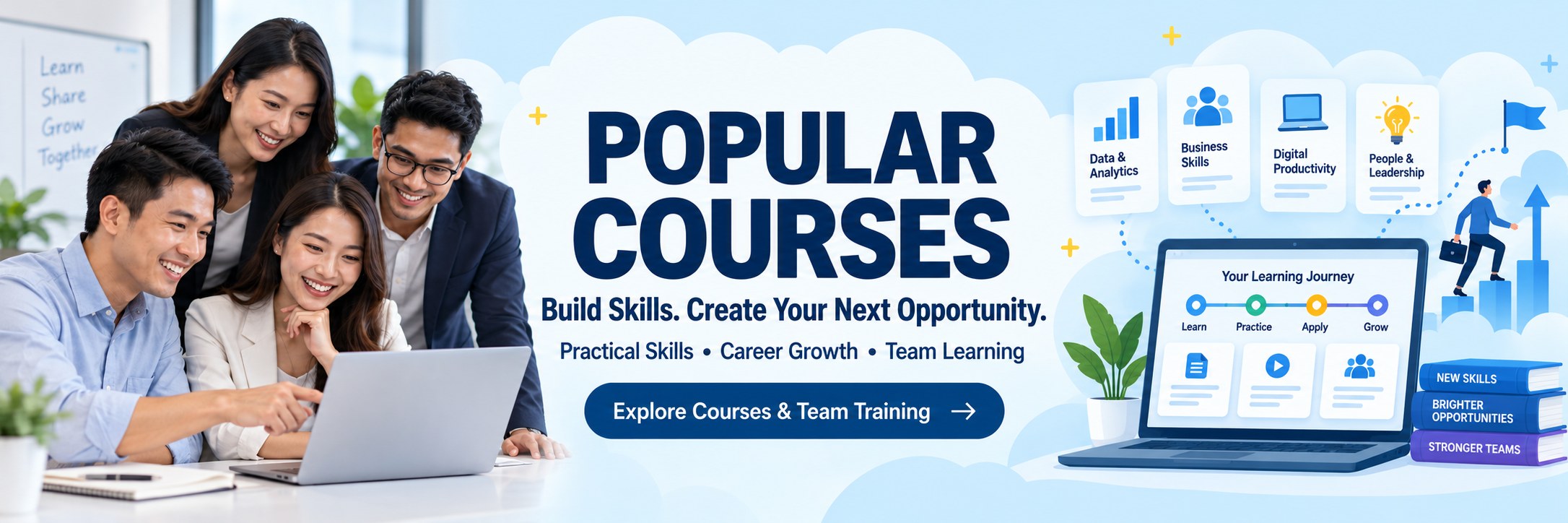 Popular Courses training courses in Singapore