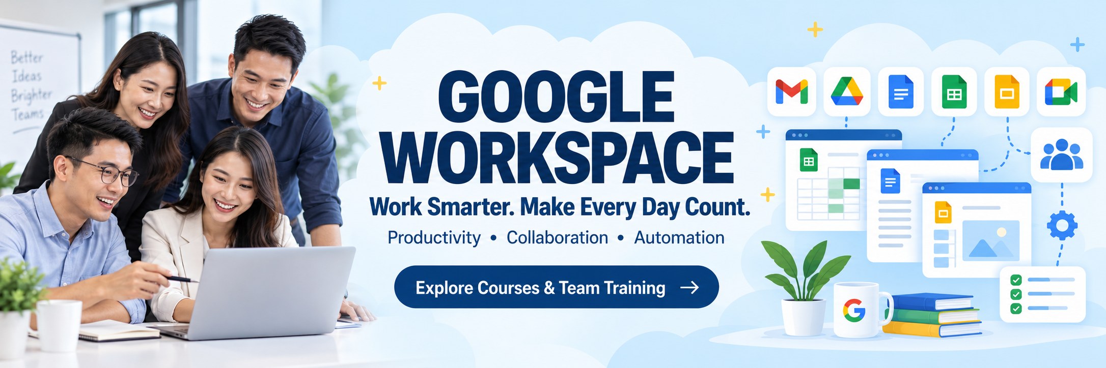 Google Workspace training courses in Singapore