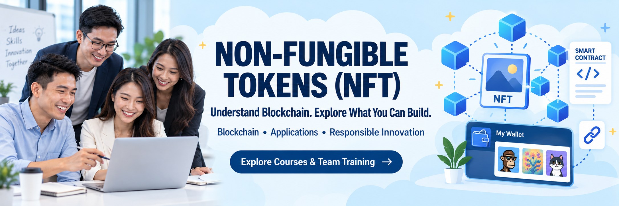 Non-Fungible Tokens (NFT) training courses in Singapore