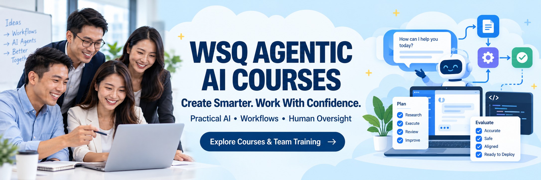 WSQ Agentic AI Courses training courses in Singapore