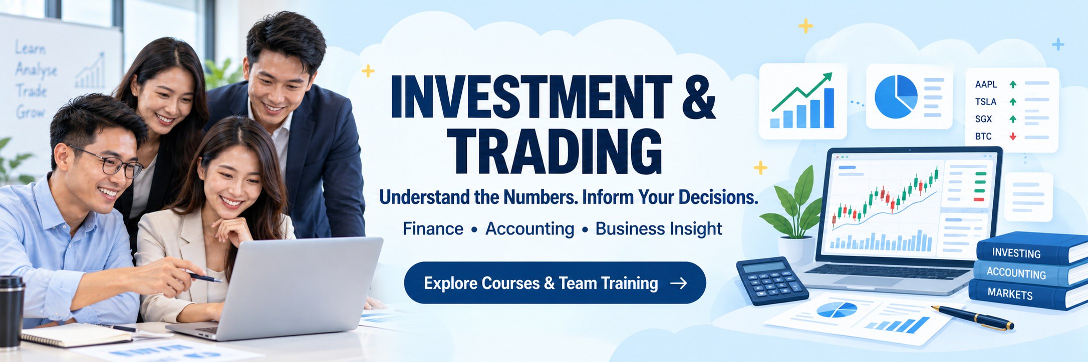Investment & Trading training courses in Singapore