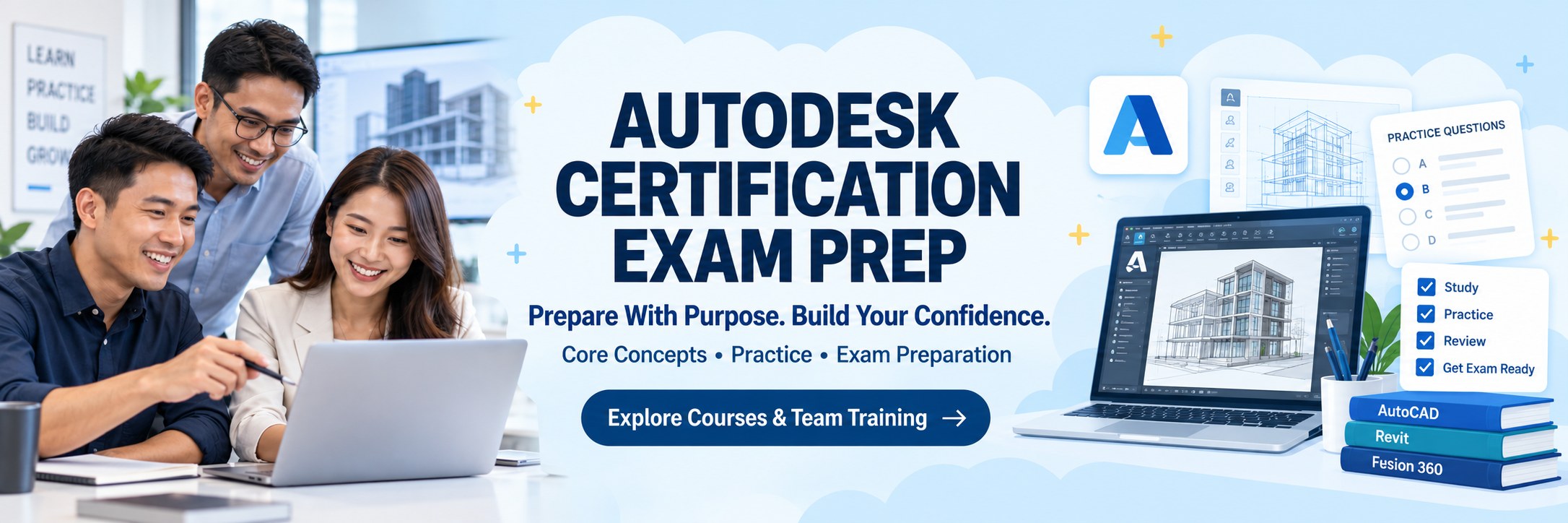 Autodesk Certification Exam Prep training courses in Singapore