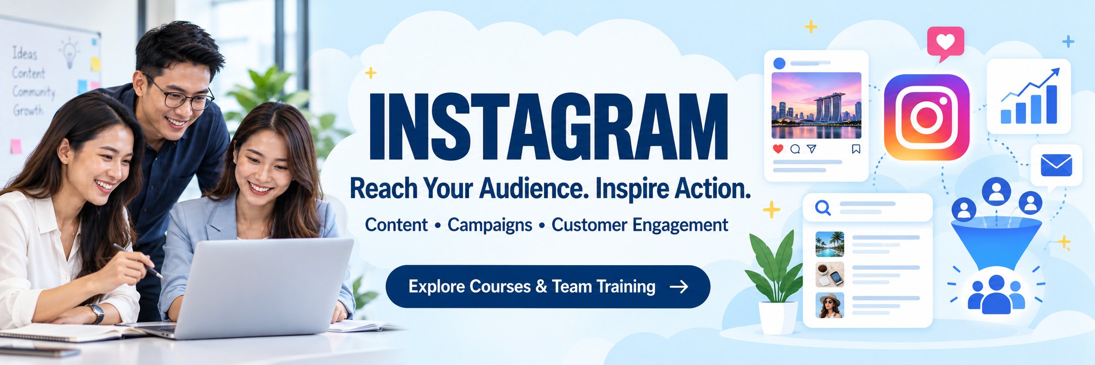 Instagram training courses in Singapore