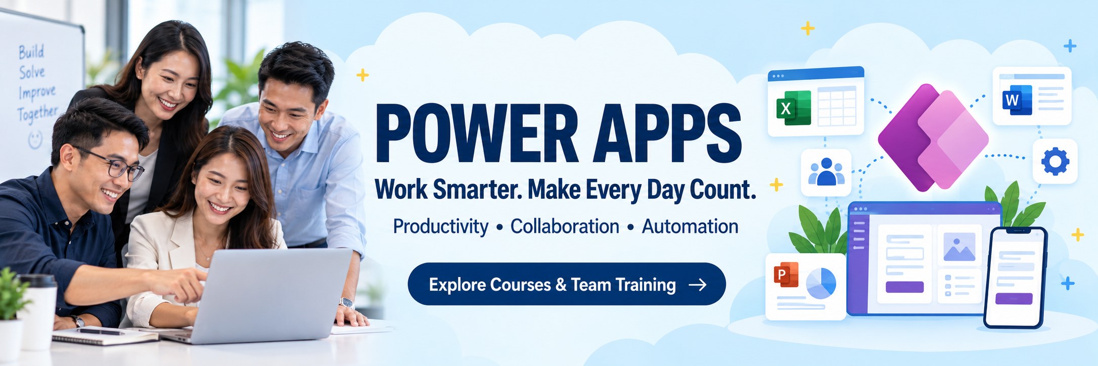Power Apps training courses in Singapore