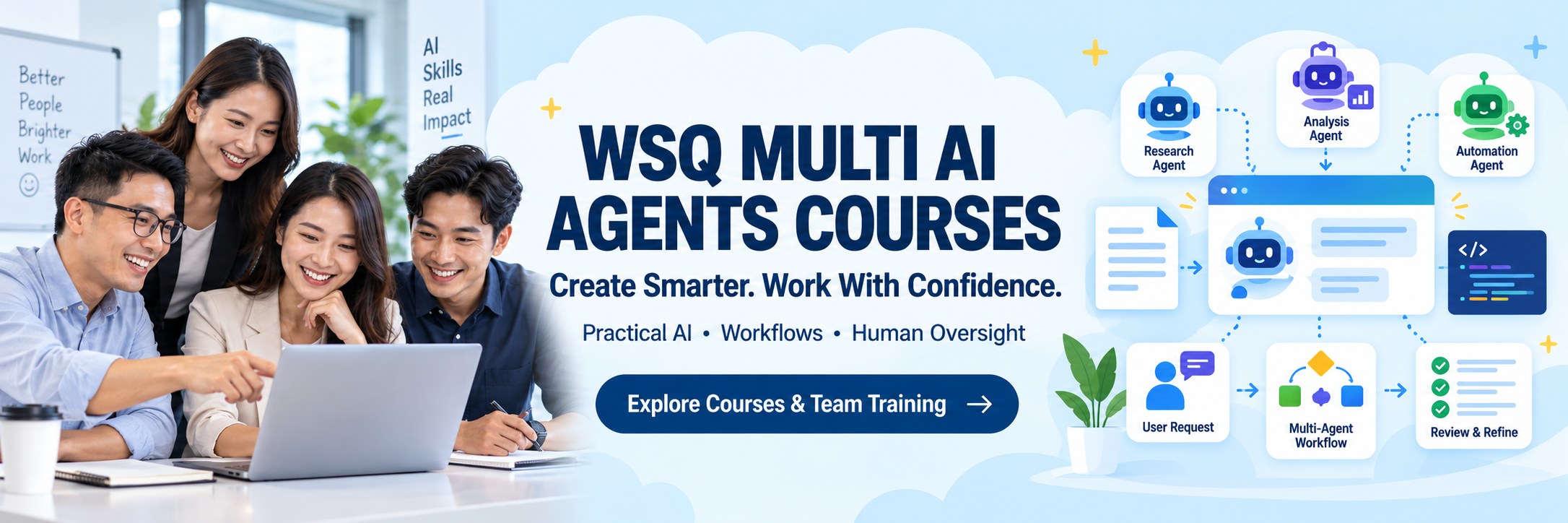 WSQ Multi AI Agents Courses training courses in Singapore
