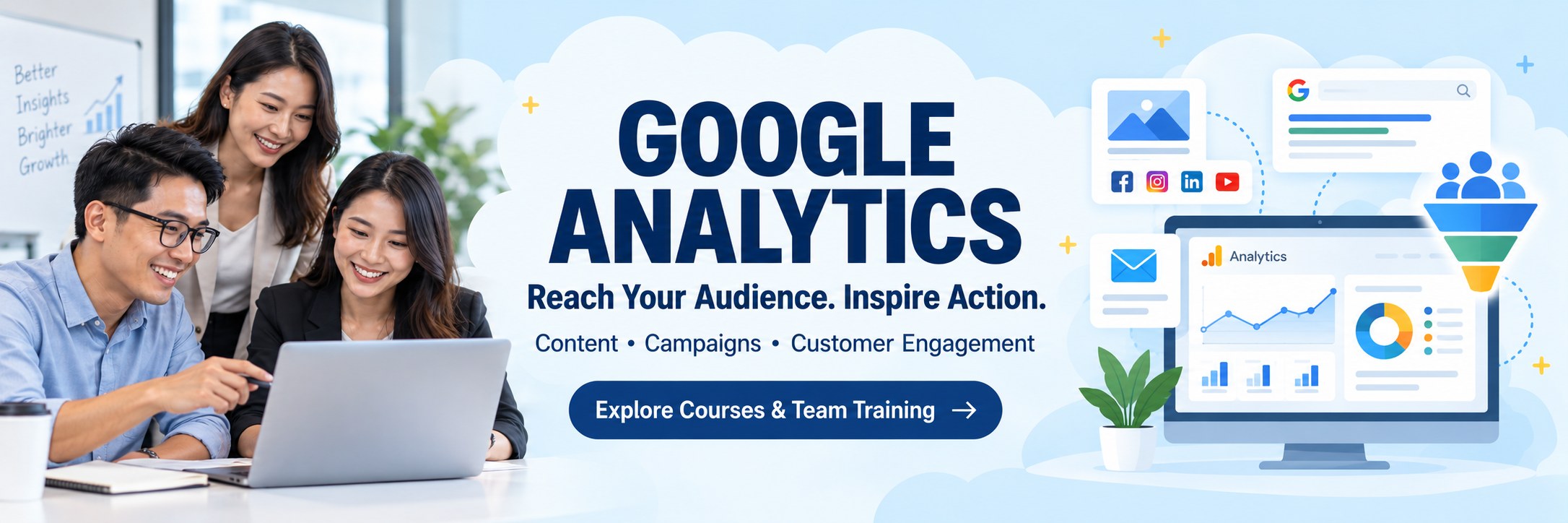 Google Analytics training courses in Singapore