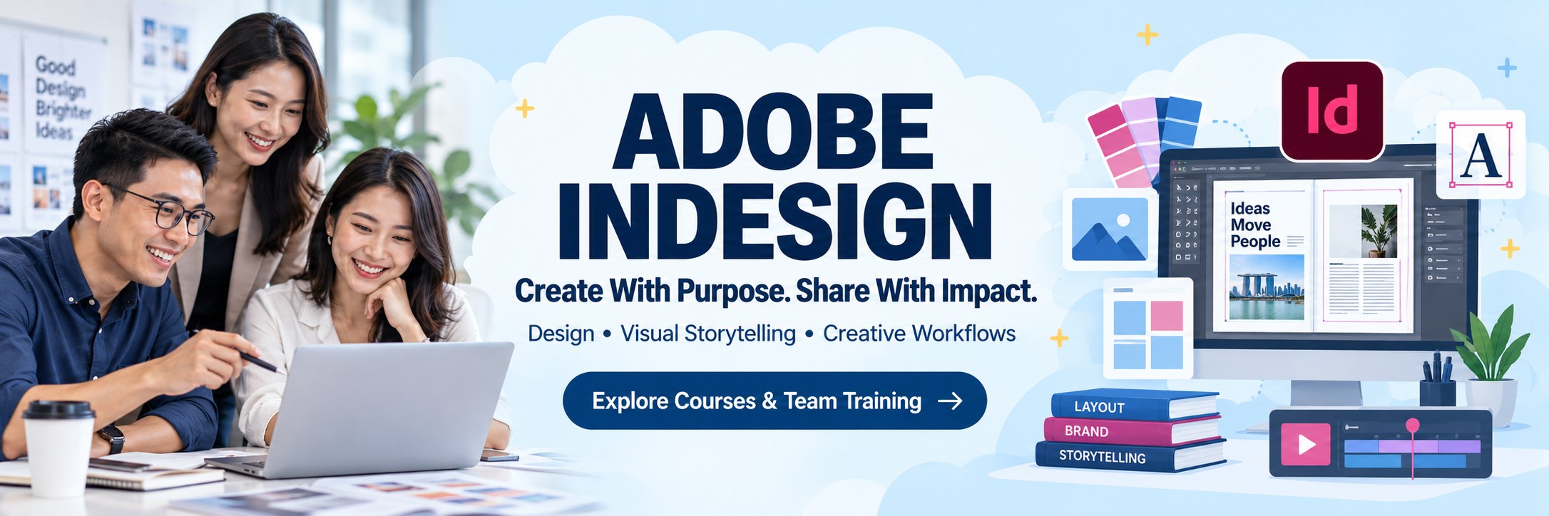 Adobe InDesign training courses in Singapore