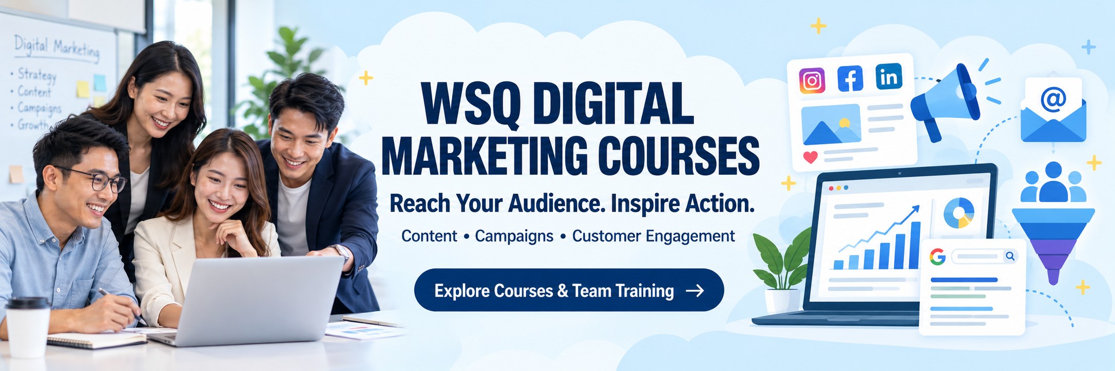 WSQ Digital Marketing Courses training courses in Singapore