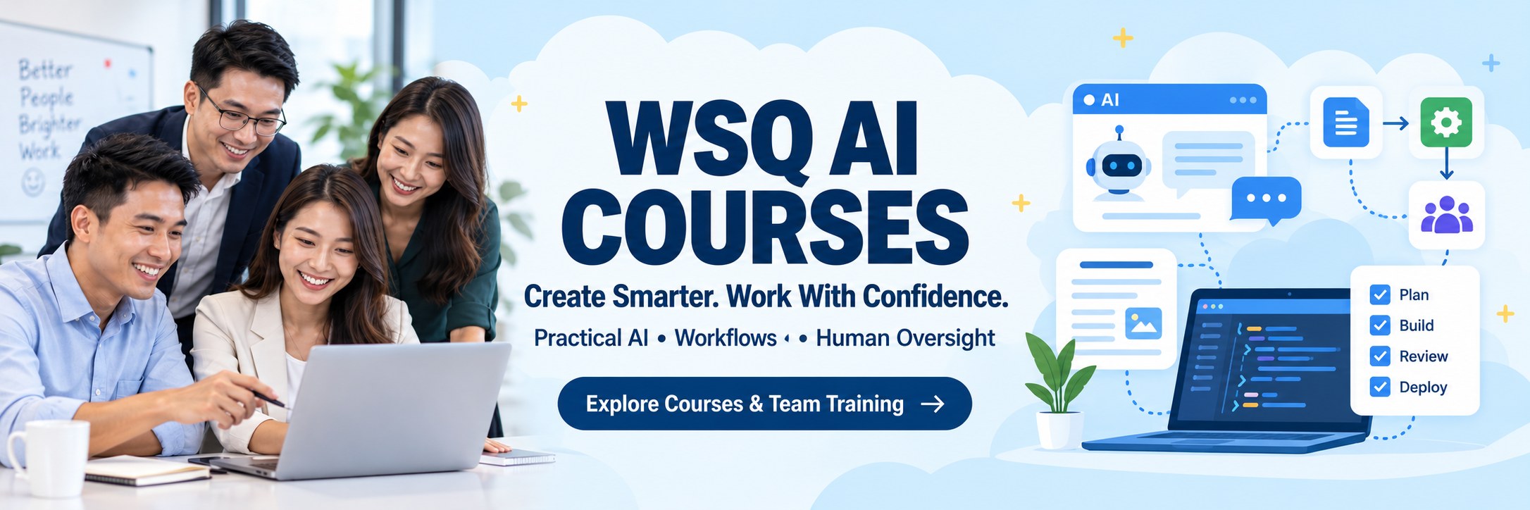 WSQ AI Courses training courses in Singapore