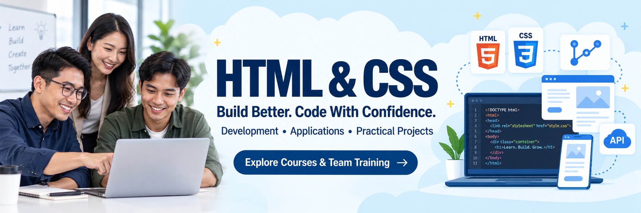 HTML & CSS training courses in Singapore
