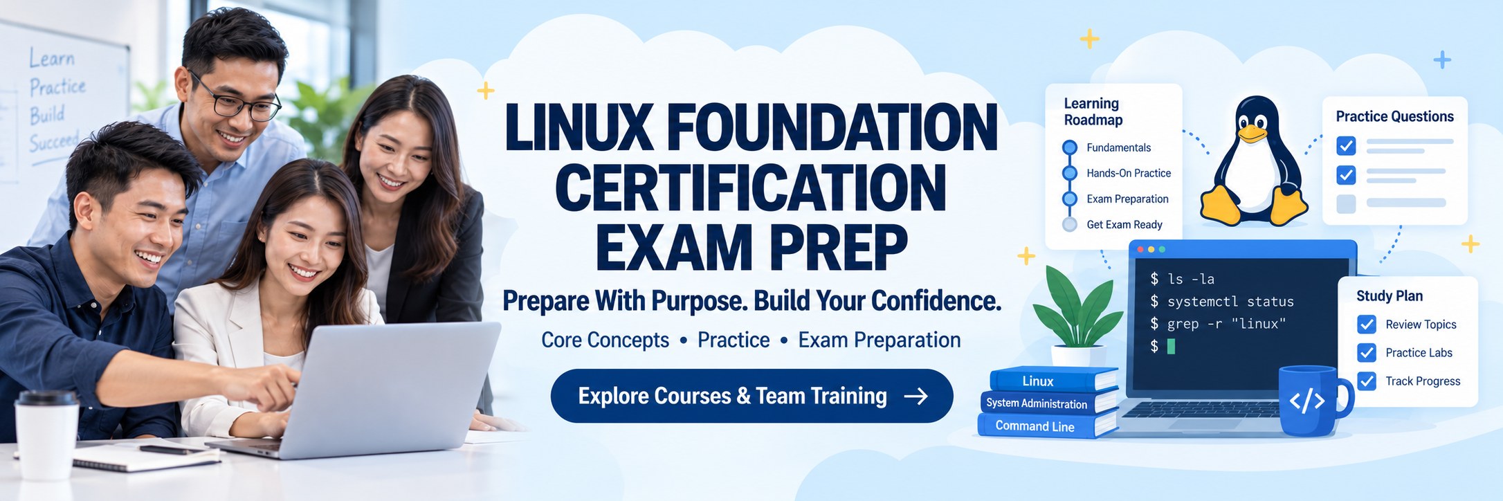 Linux Foundation Certification Exam Prep training courses in Malaysia