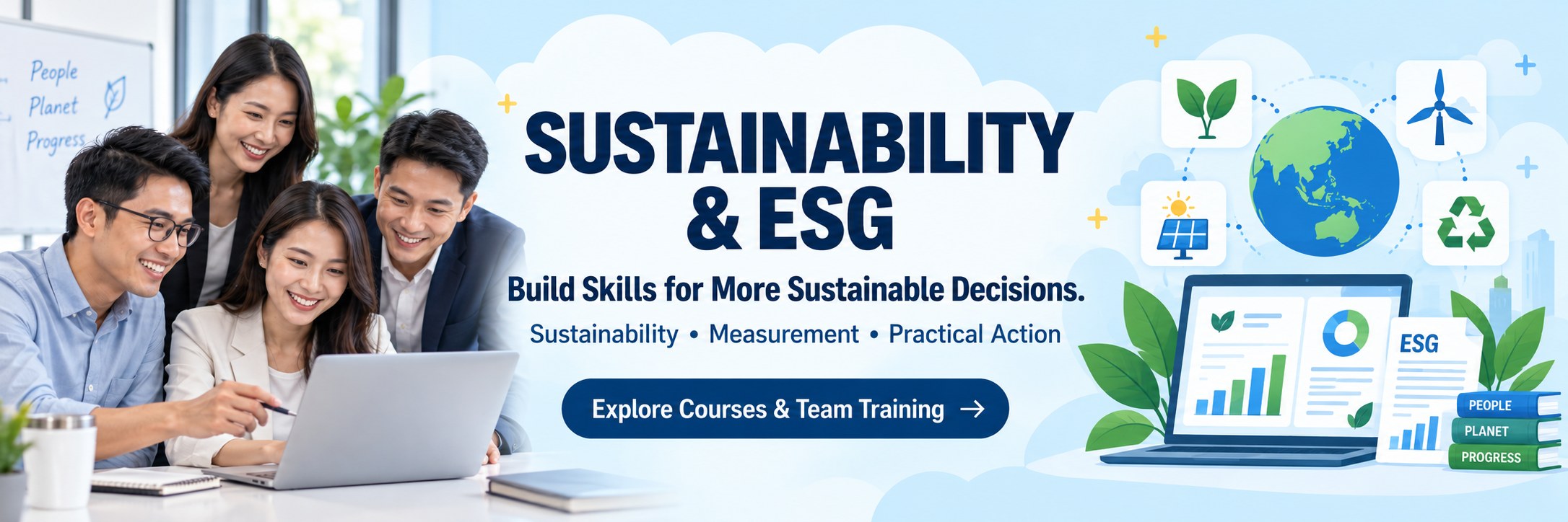 Sustainability & ESG training courses in Singapore