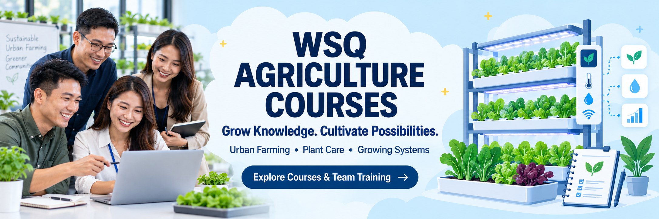 WSQ Agriculture Courses training courses in Singapore