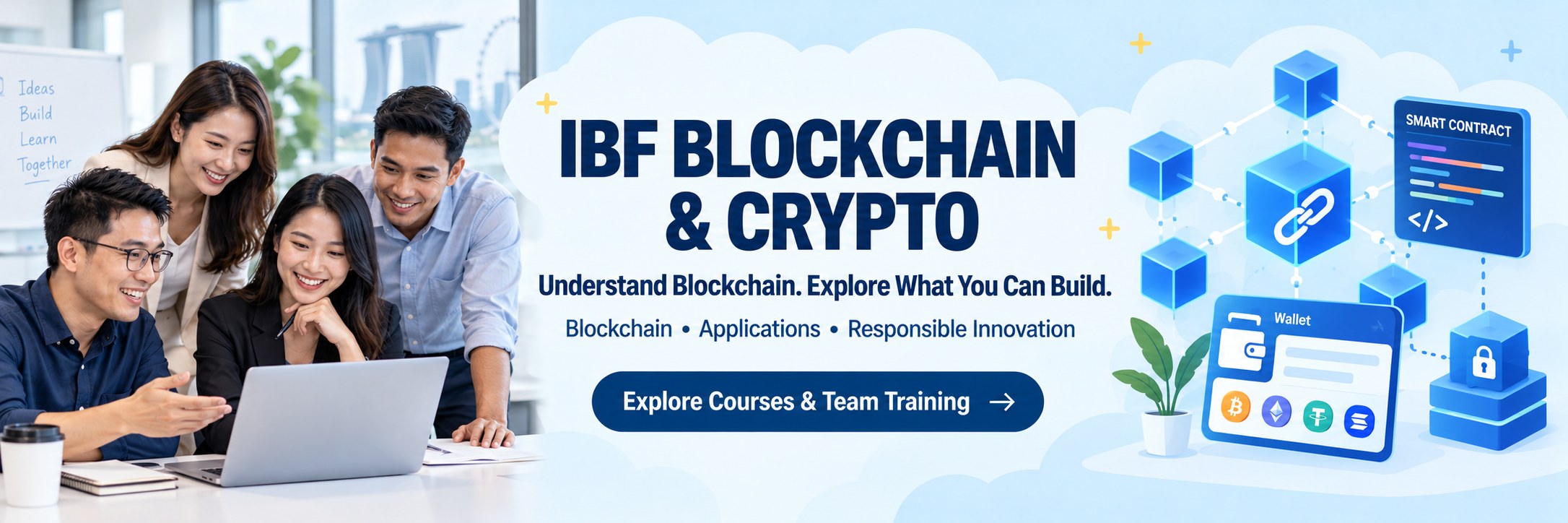IBF Blockchain & Crypto training courses in Singapore