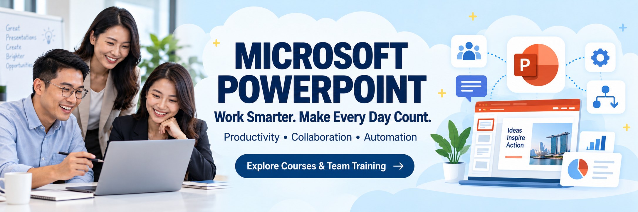 Microsoft Powerpoint training courses in Singapore