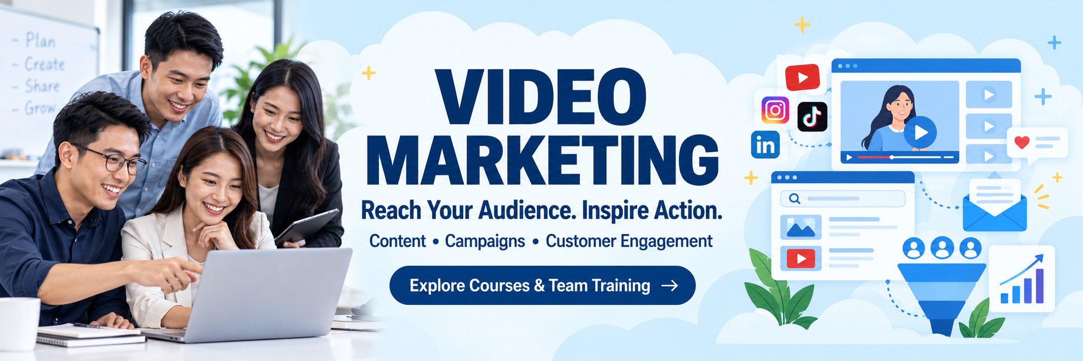 Video Marketing training courses in Singapore
