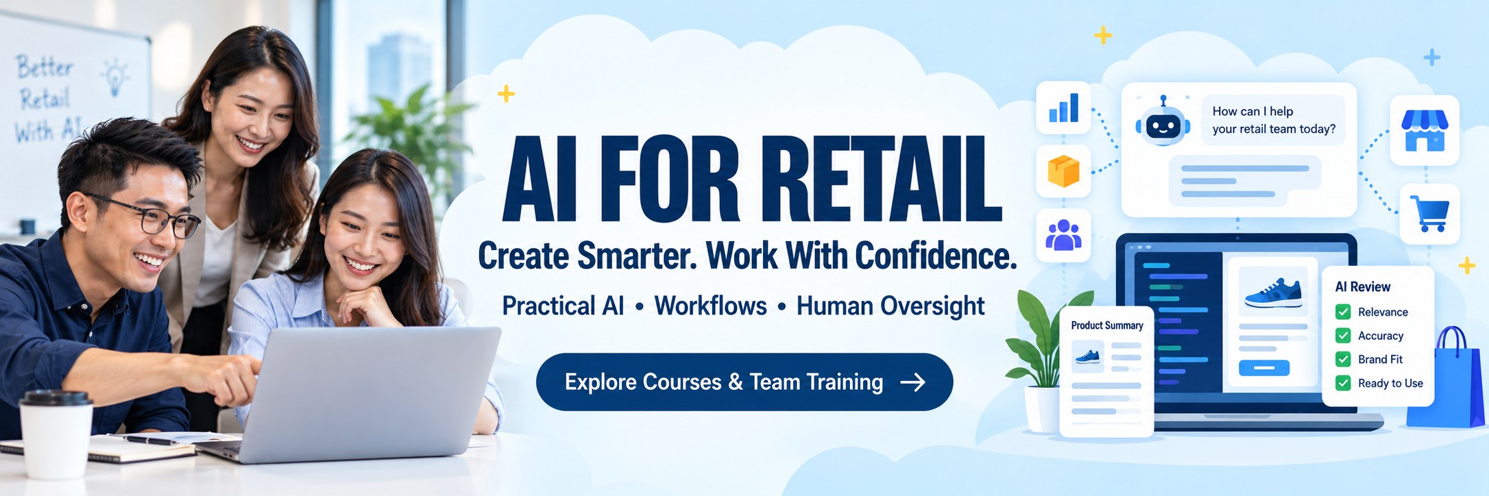 AI for Retail training courses in Singapore