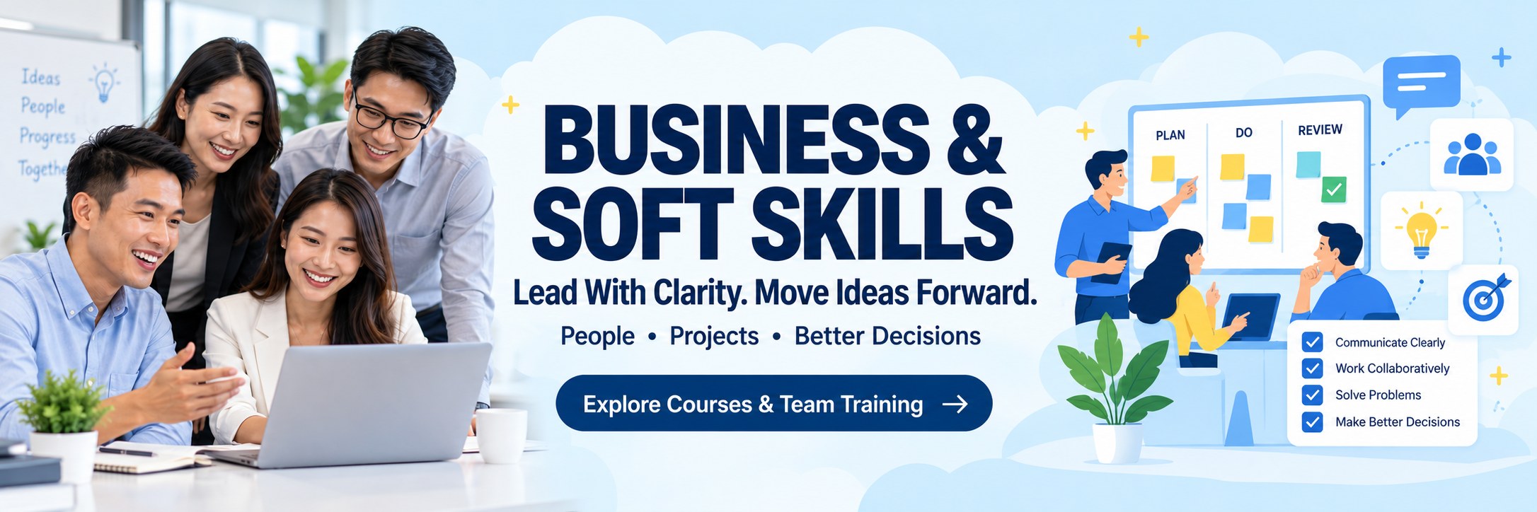 Business & Soft Skills training courses in Singapore
