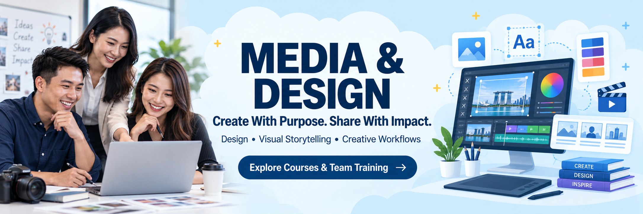 Media & Design training courses in Singapore