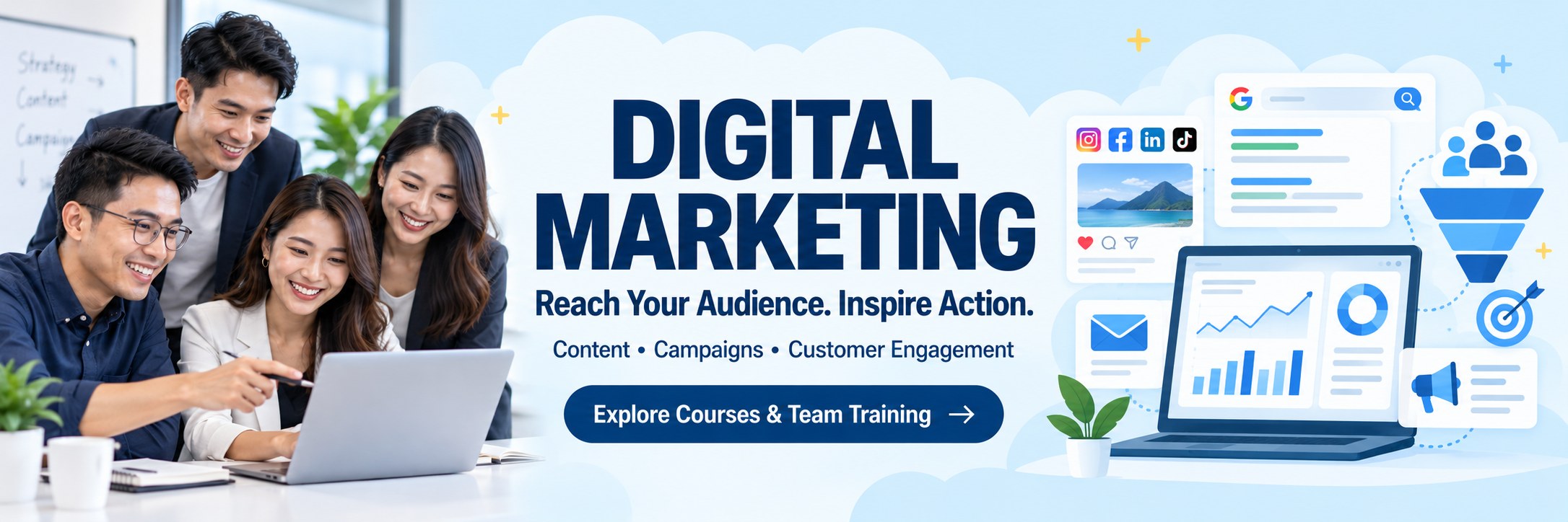 Digital Marketing training courses in Singapore