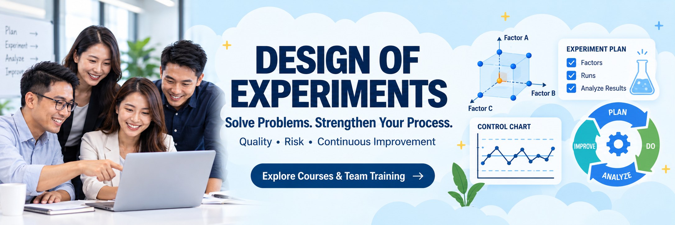 Design of Experiments training courses in Singapore