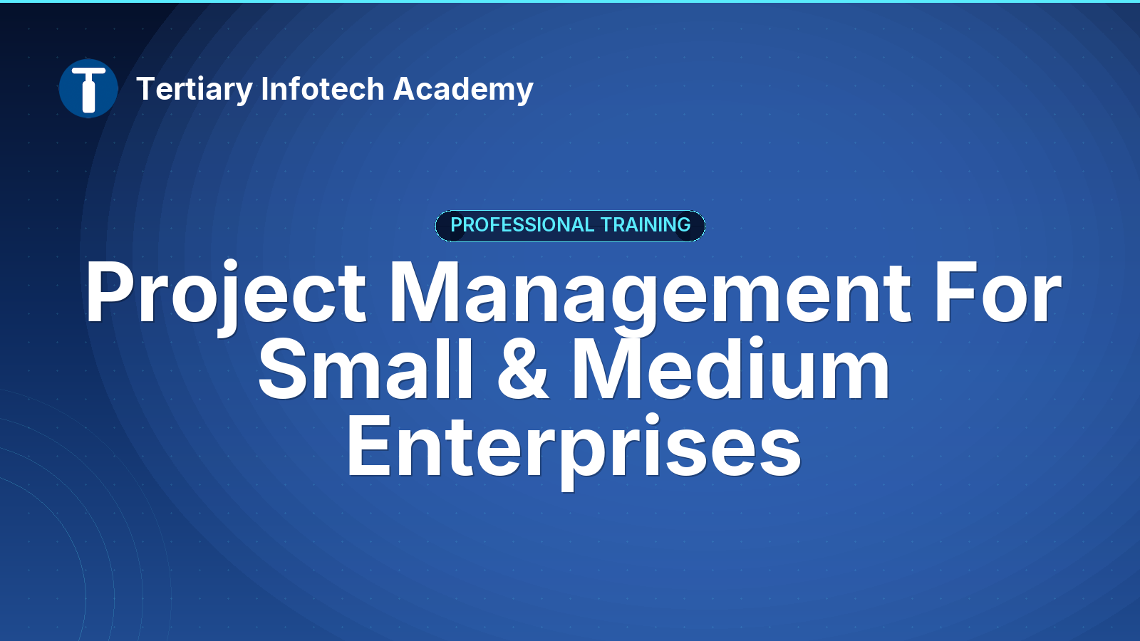 Project Management For Small & Medium Enterprise Training