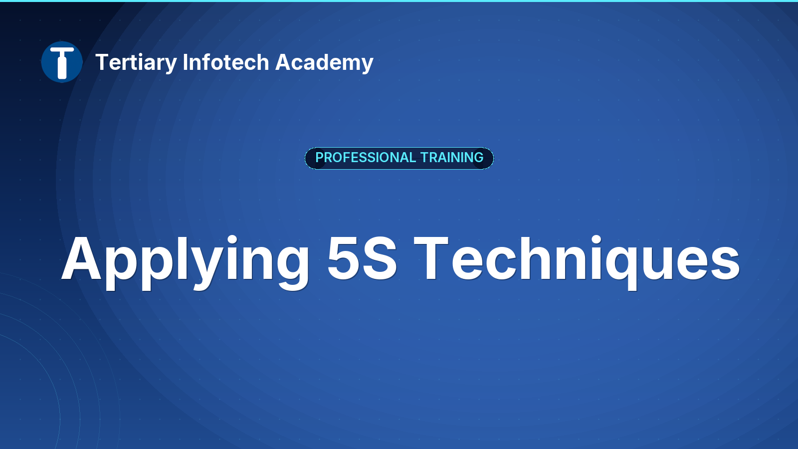 Applying 5S Techniques