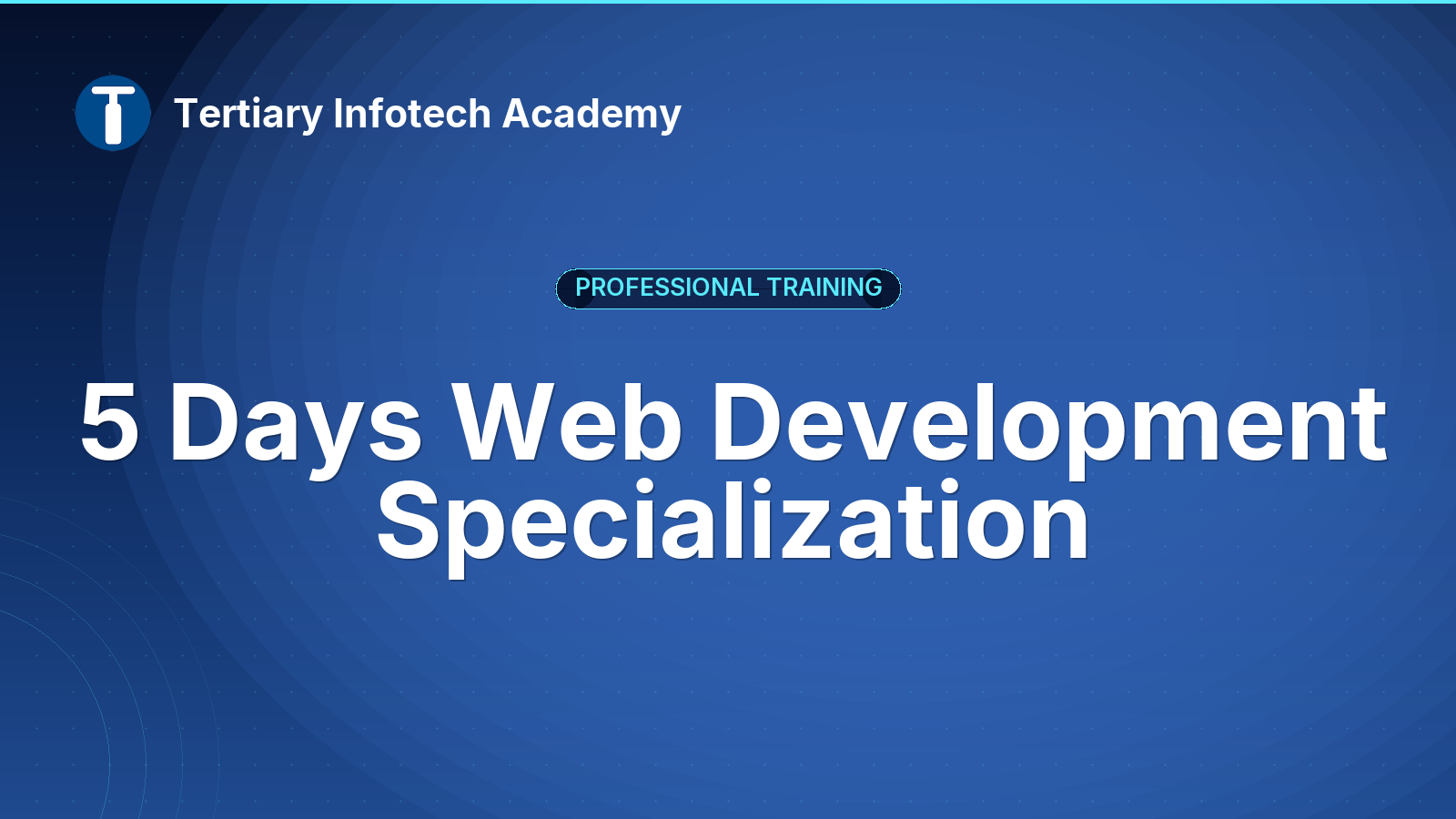 5 Days Web Development Specialization in Singapore