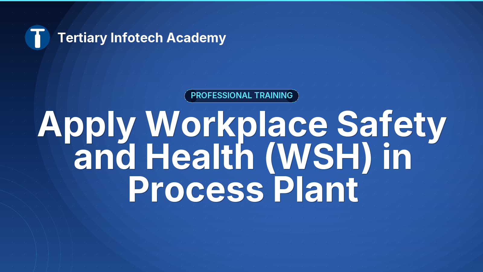 Apply Workplace Safety and Health (WSH) in Process Plant